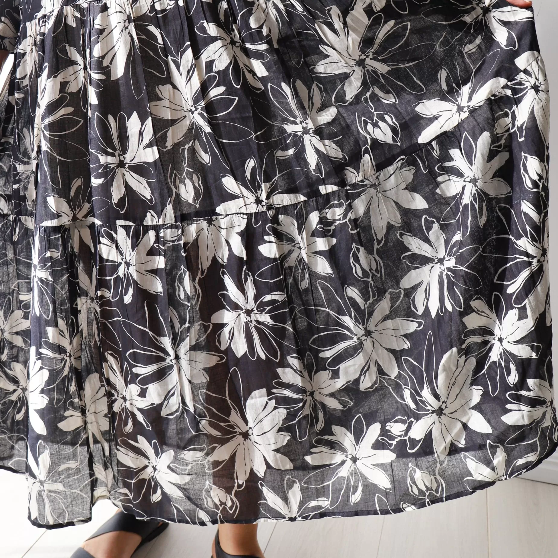 Callista Black Floral** Discount